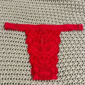 We are HAH gettin cheeky panty siren red XS/S